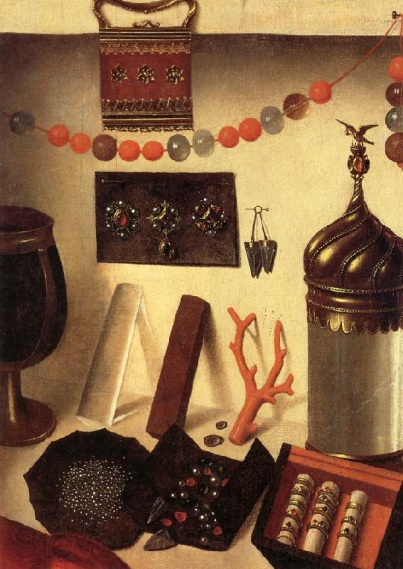 Petrus Christus Details of St.Eligius Germany oil painting art